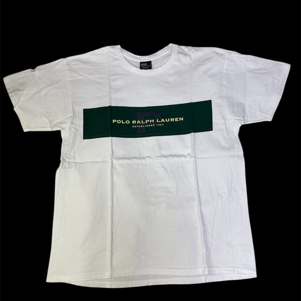빈티지 90s 폴로 랄프로렌 polo 그린로고 티셔츠 OS