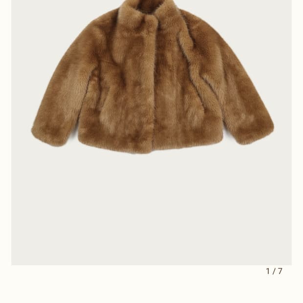  리본빛 Coco Fur Jacket 새상품 구합니다 
