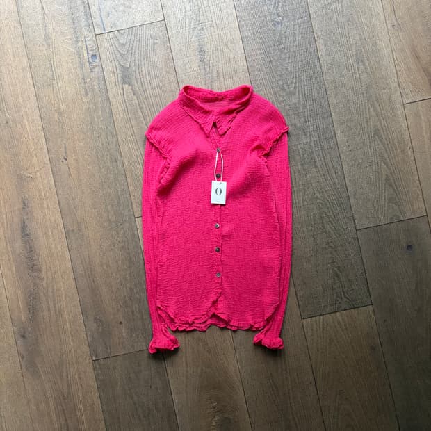 Frill Wrinkle Blouse