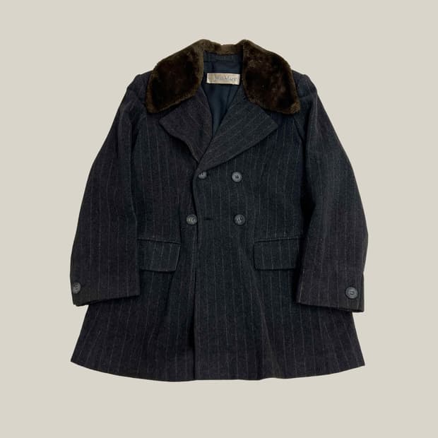 막스마라 퍼카라 울 스트라이프 자켓