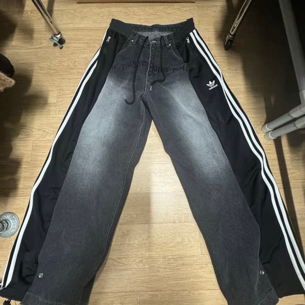 아이다스 청바지 리메이크