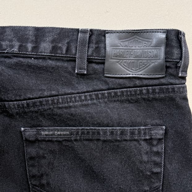 Harley Davidson Black Jean