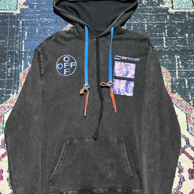 OffWhite 하드코어 카라바 오버 후드