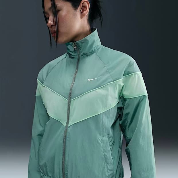 나이키 우븐 풀집 자켓