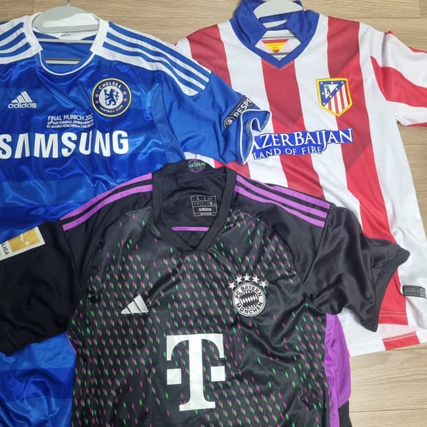 축구 유니폼 일괄