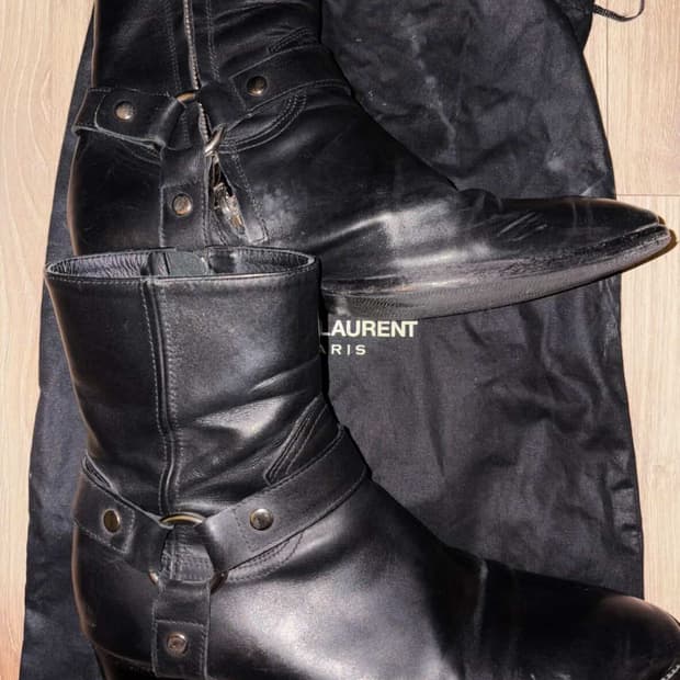 생로랑 와이어트 하네스 부츠 42