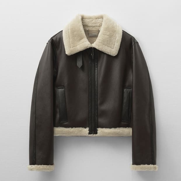 몽돌 페이크 퍼 무스탕 자켓