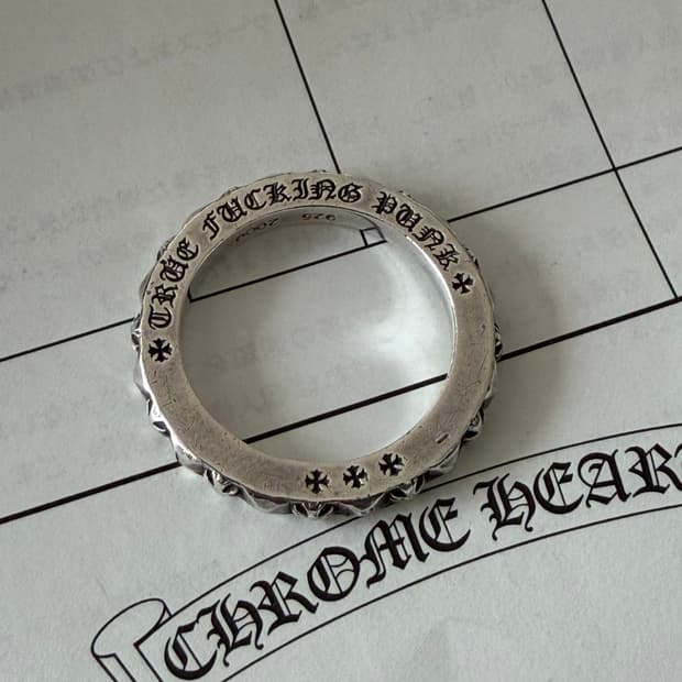 [US 7.5] 크롬하츠 TFP링 트루 퍼킹 펑크링