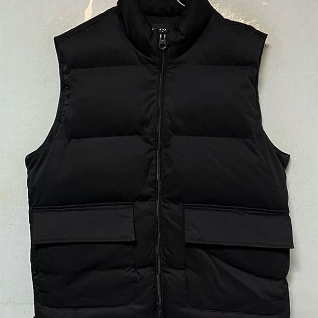 ZARA 자라 남자 패딩조끼 웰론 새상품 블랙 L 100-105