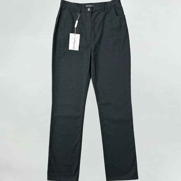 페라가모 간치니 자카드 로고 팬츠 새상품