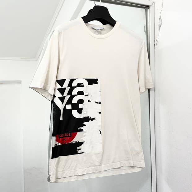 Y-3 요지 야마모토 반팔 티셔츠