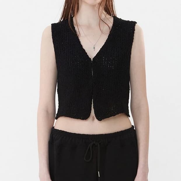 더오픈프로덕트 오픈와이와이 니트 베스트