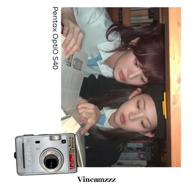 [키키 디카] Pentax 펜탁스 Optio S40 디지털 카메라