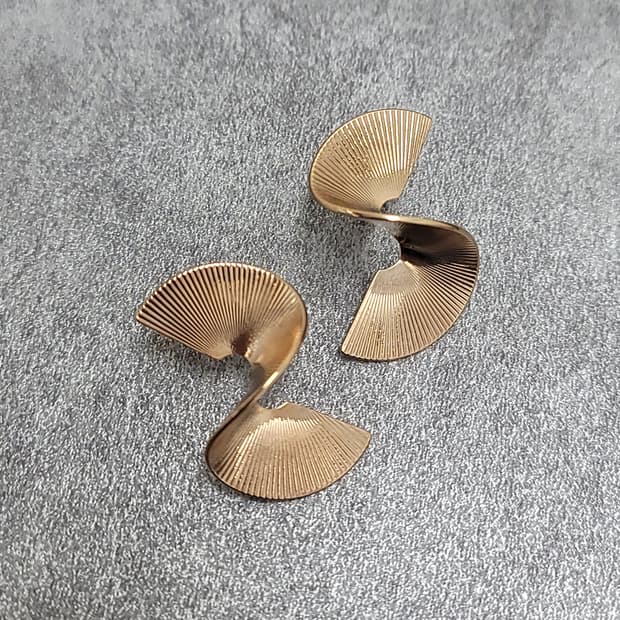 spiral earrings 빈티지귀걸이