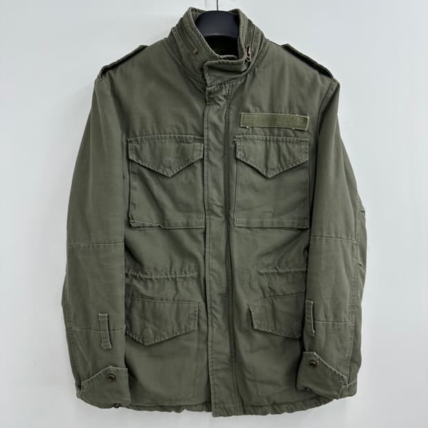 100 홀리스터 밀리터리 여자 야상 퍼 자켓