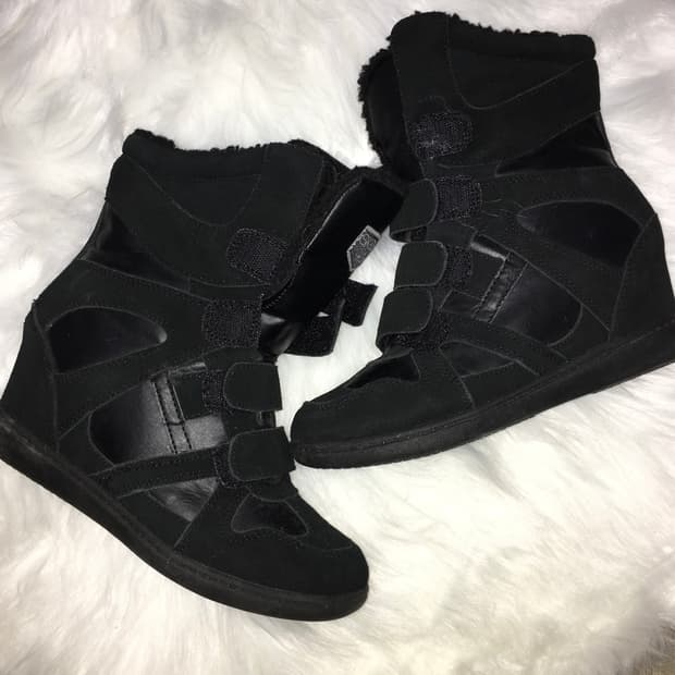 wedge heel sneakers (240)