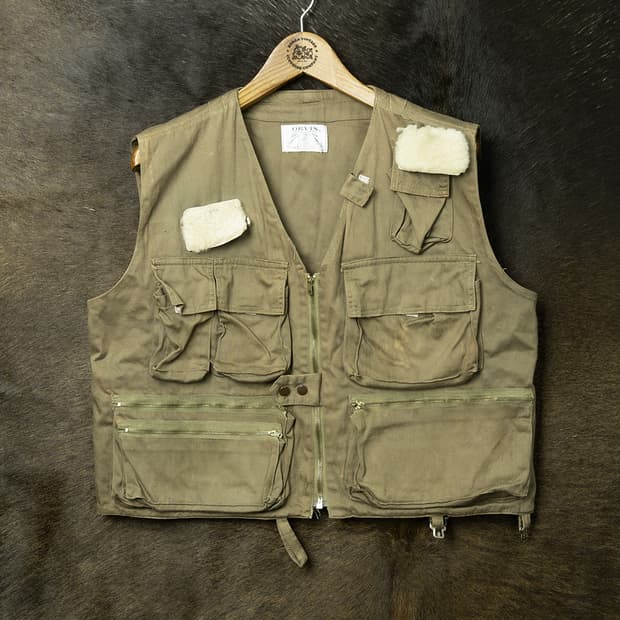 [M] 80s ORVIS 플라이 피싱 베스트 