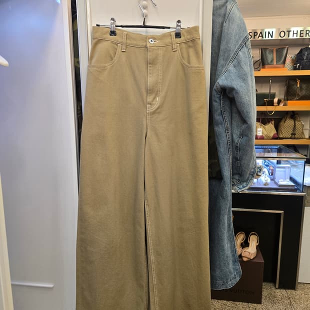 나곤스탄스 카펜터 와이드 팬츠 