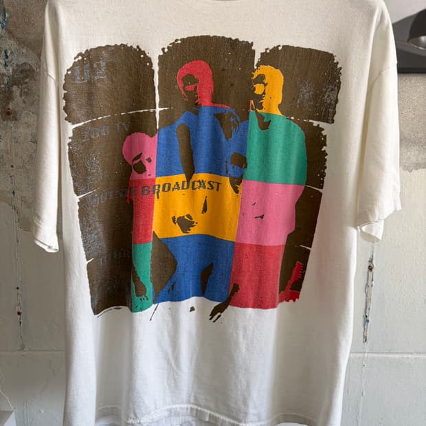 90s U2 투어 티셔츠