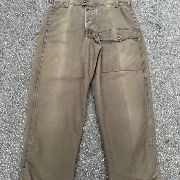 1980s EMPORIO ARMANI DUAL CLOSE 아르마니팬츠