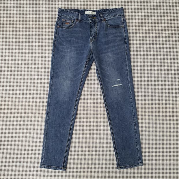 플랙 스키니핏 스판 청바지 남자31