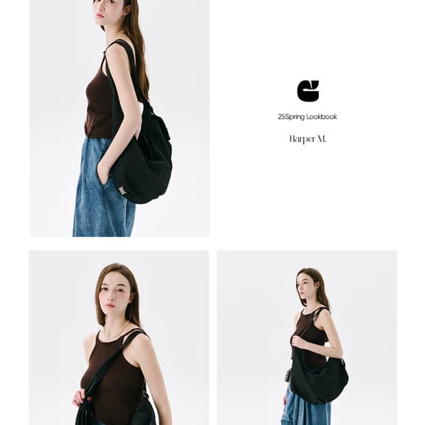 칼린 하퍼백 M 새상품