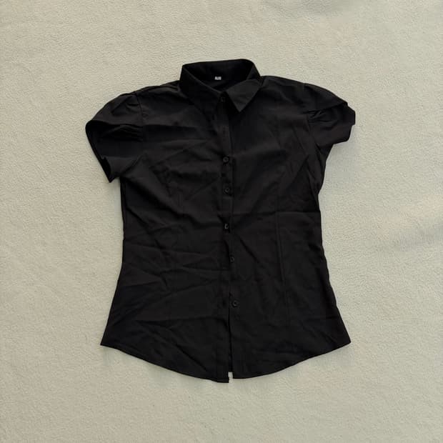 XL 빈티지 여성 반팔 셔츠 0528H