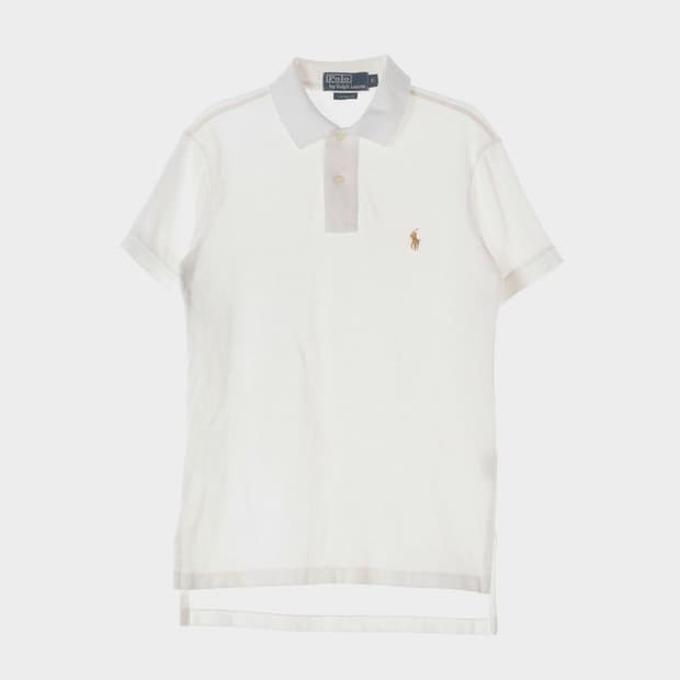 폴로 랄프로렌 커스텀핏 피케 반팔 카라티 S
