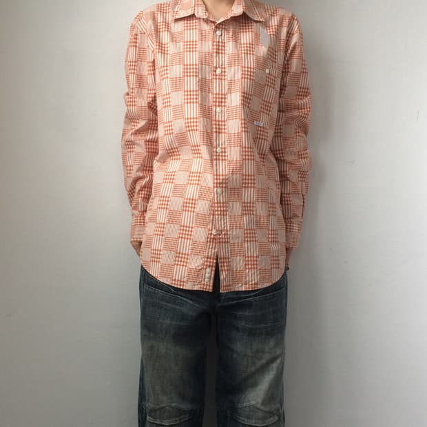 Check pattern shirt