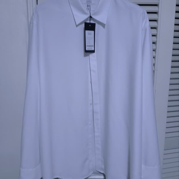 새거 2XL 무탠다드 미니멀 모달 셔츠