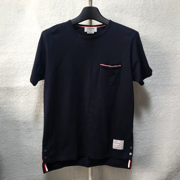[정품] 3 / 톰브라운 포켓 반팔티 