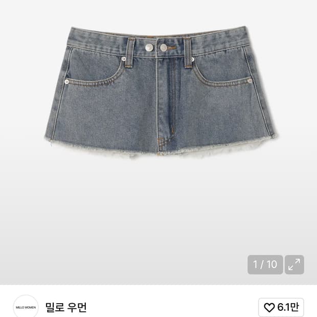 워시드 데님 웨이스트 벨트 [블루]