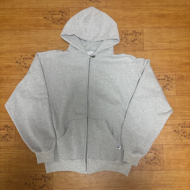 러셀 후드집업 XL 그레이