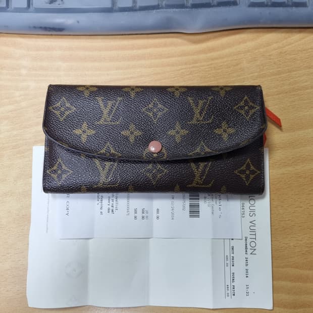 [정품] 루이비통 에밀리 장지갑