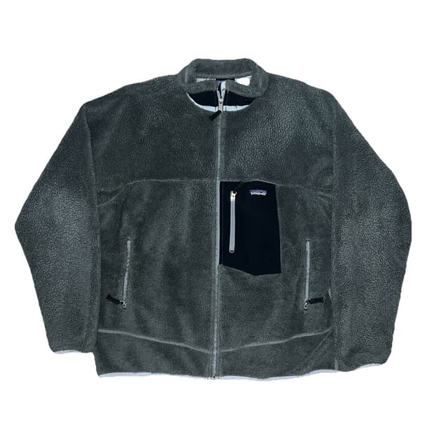 00s 파타고니아 레트로-X 그레이/블랙 콜롬비아