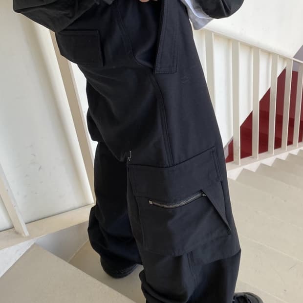 [ 50 ]  우영미 22FW 와이드 카고팬츠
