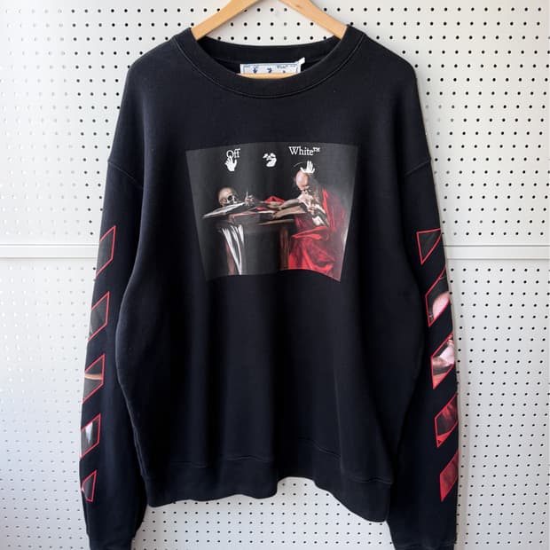 오프화이트 21S/S 카라바조 스웻셔츠