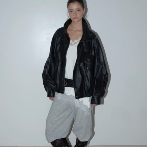 아수라 HERITAGE LEATHER JUMPER 레더자켓