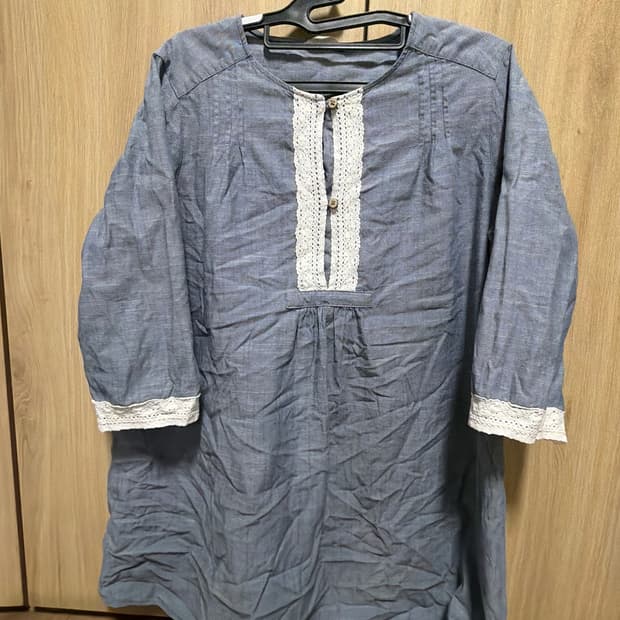 모리걸 블라우스 셔츠