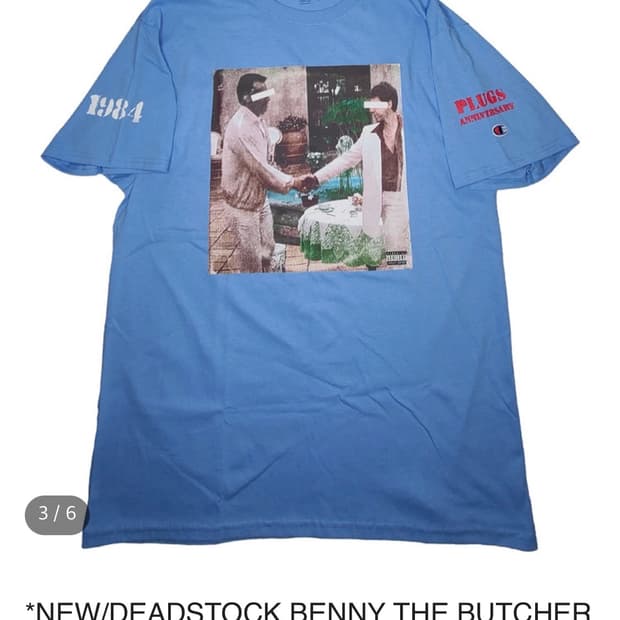 챔피온 BENNY THE BUTCHER 티 L