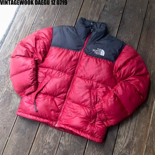 노스페이스 눕시 패딩 90