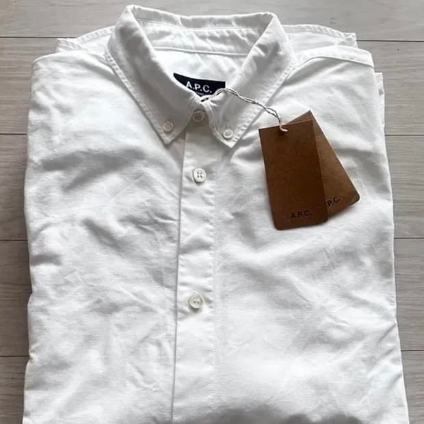 A.P.C 아페쎄 화이트 셔츠