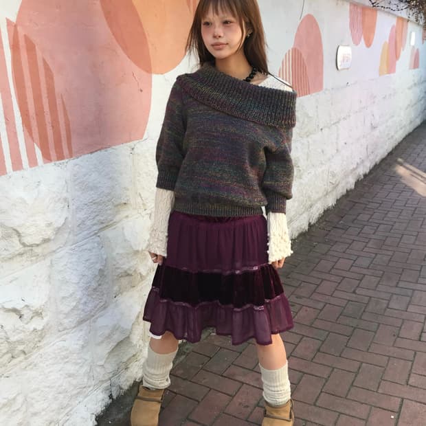 🎀레인보우 원숄더 코디 세트 🎀