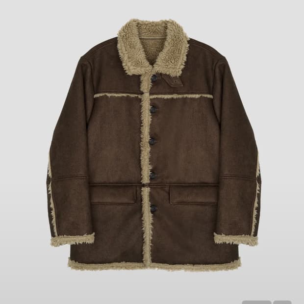 서피스에디션 HOWL SHEARLING COAT M