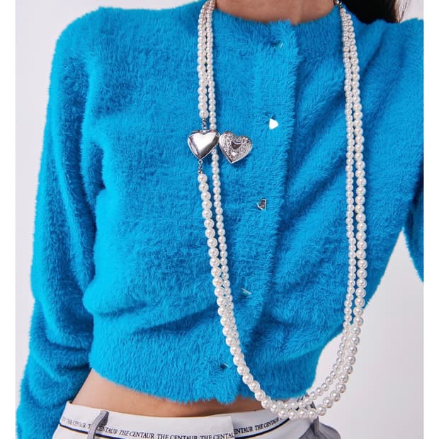 (새상품)센토르 플러피 가디건 팔아요.