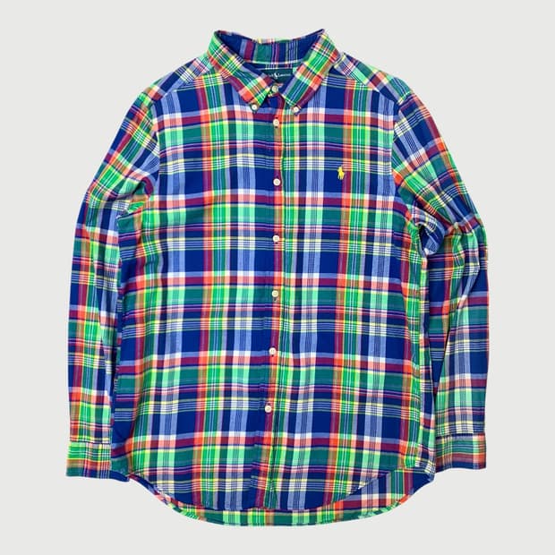 [XL/정품] 폴로랄프로렌 보이즈 체크 셔츠