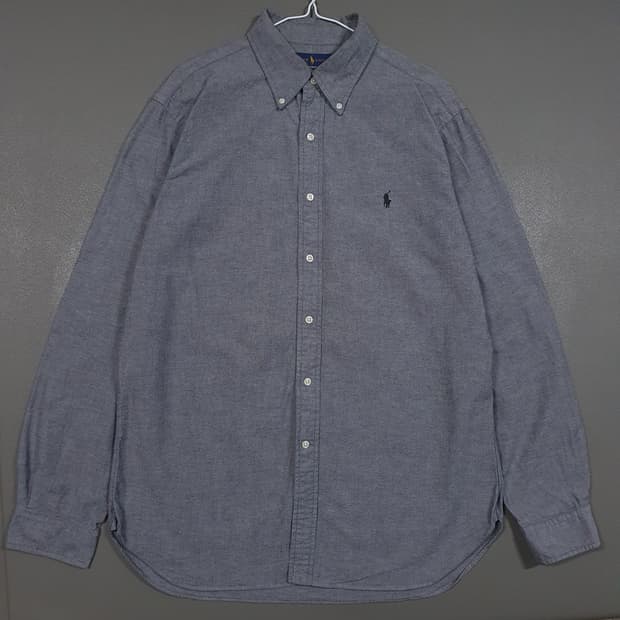 실측 XL) 폴로 랄프로렌 신형 포니 버튼다운 스트레치 옥스포드 셔츠
