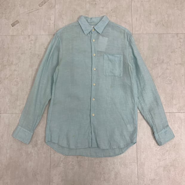 Uniqlo 민트색 셔츠