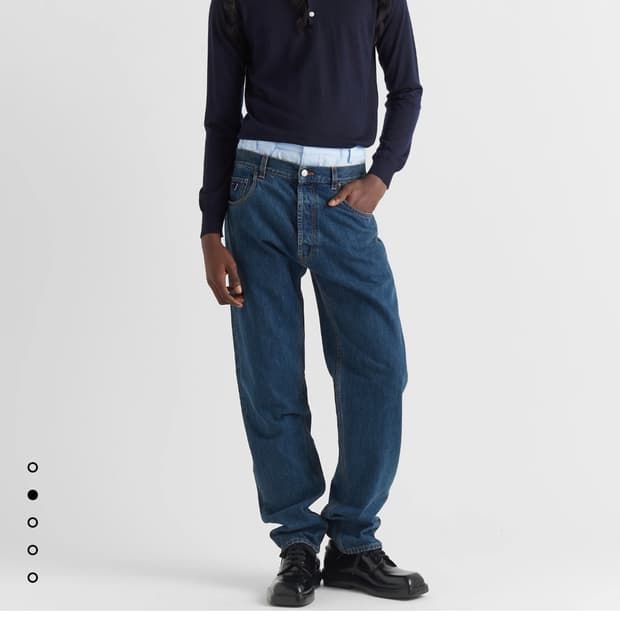 Prada 25 5p denim
