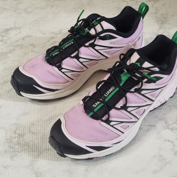 살로몬 xt-6 익스팬스 샌디리앙 크래들 핑크 290